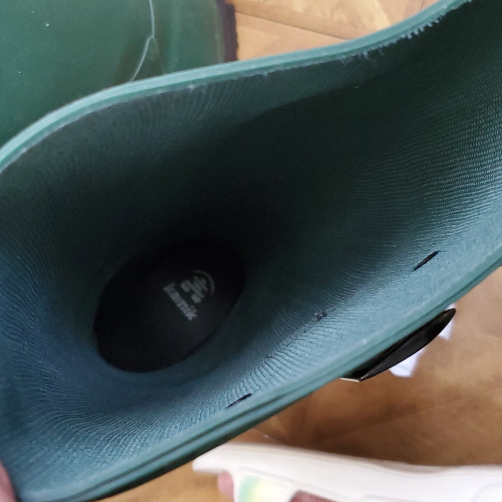 Kamik Jennifer Green Waterproof Rain Boots - Picture 9 of 12